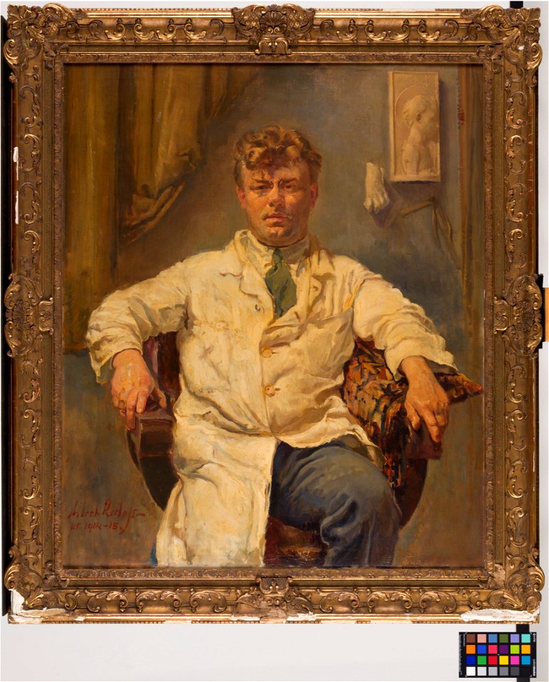 O.W.A. Roelofs - Toon Dupuis, beeldhouwer - C1927 - Cultural Heritage Agency of the Netherlands Art Collection