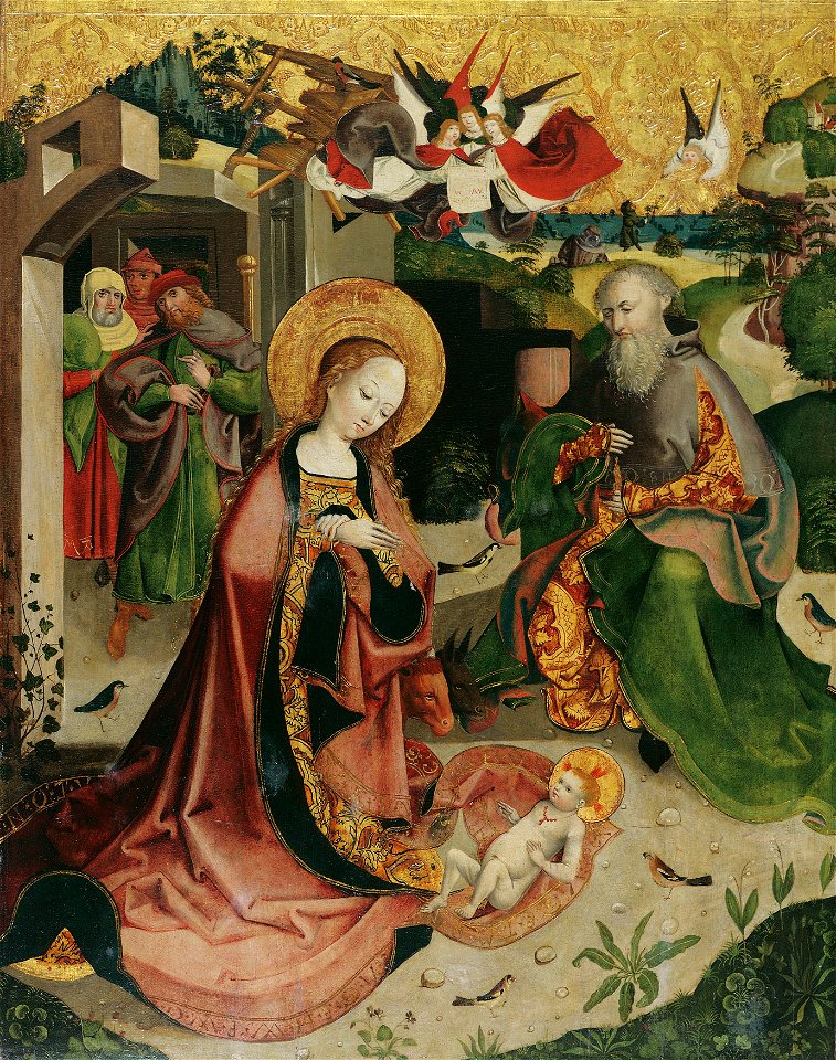 Oberösterreichischer Maler - Geburt Christi - 4965 - Kunsthistorisches Museum