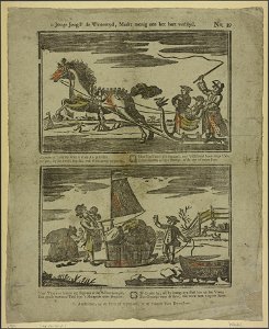 O jonge jeugd! de wintertyd, maakt menig een het hart verblyd-Catchpenny print-Borms 0981