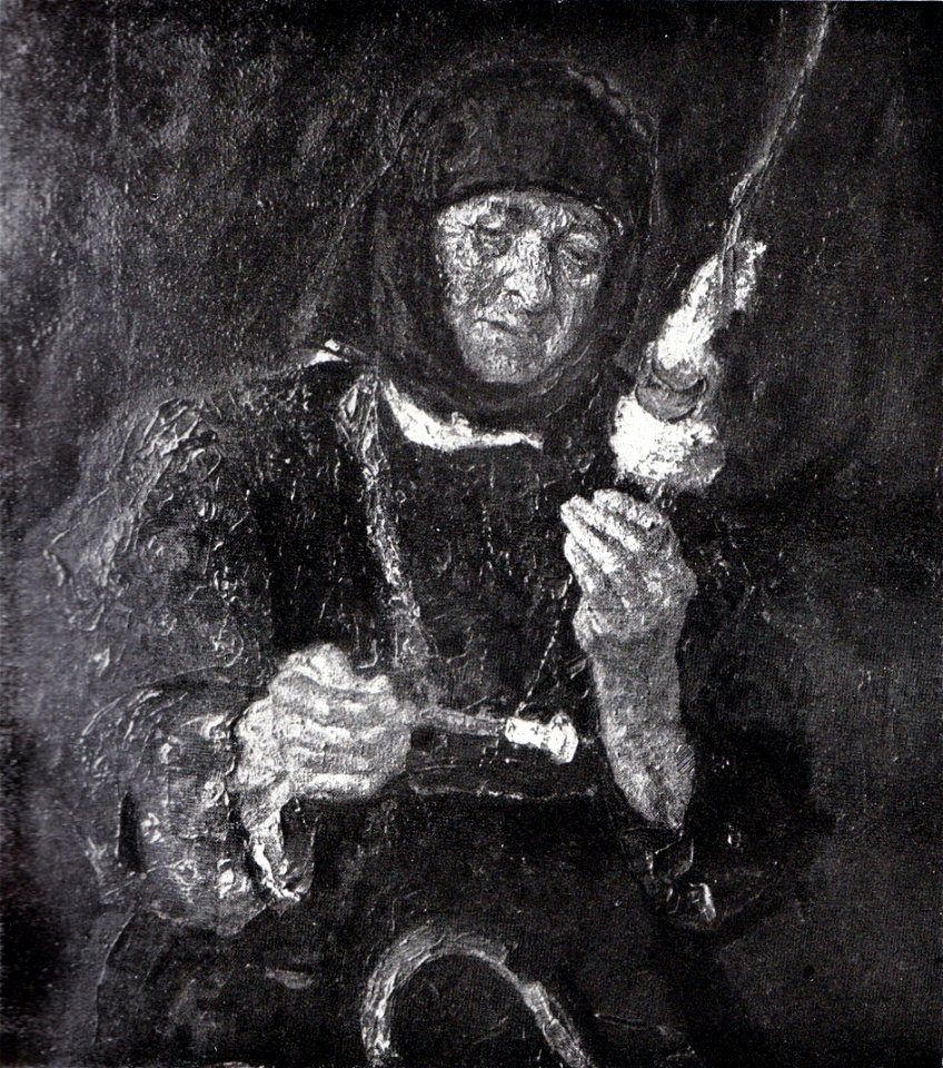 Octav Bancila - Batrana cu fuiorul