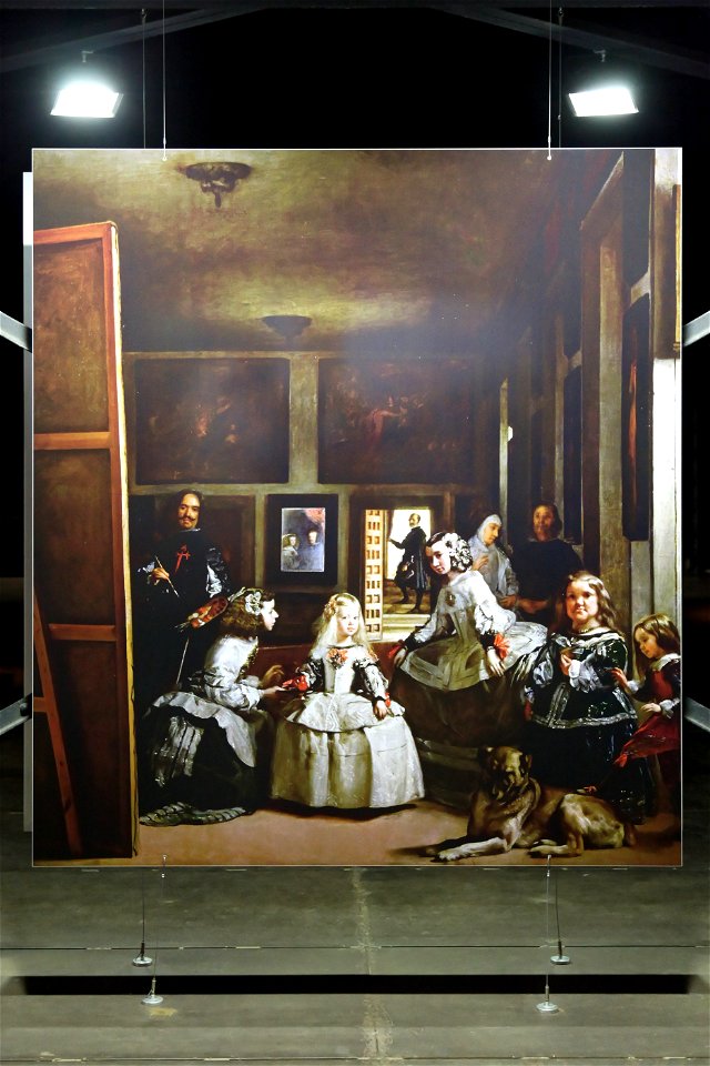 Oberhausen - Gasometer - Der schöne Schein - Las Meninas (Velázquez) 01 ies