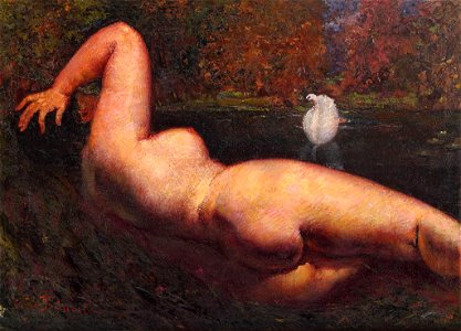 Octav Bancila - Leda si Lebada