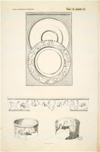 Objets décorés (Atlas des Monuments mythologiques t. II, pl. 6) - Fonds Ancely - B315556101 A DUMEGE 038