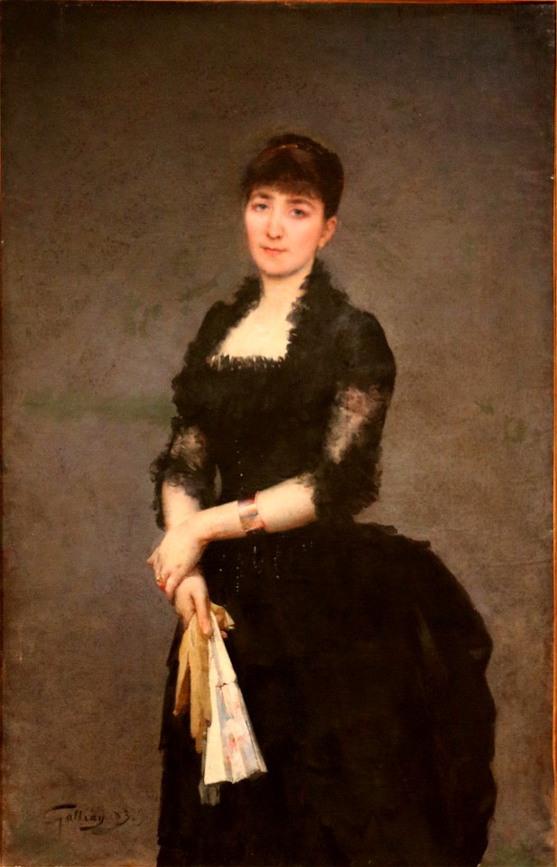 Octave Gallian - Portrait de Marie Chabaud