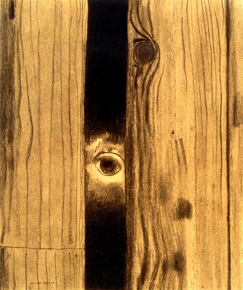 Odilon Redon - The Tell-Tale Heart - 1883