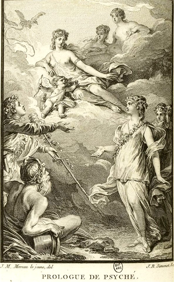 Oeuvres de Molière -Psyché - Bret - Jean-Baptiste Simonet