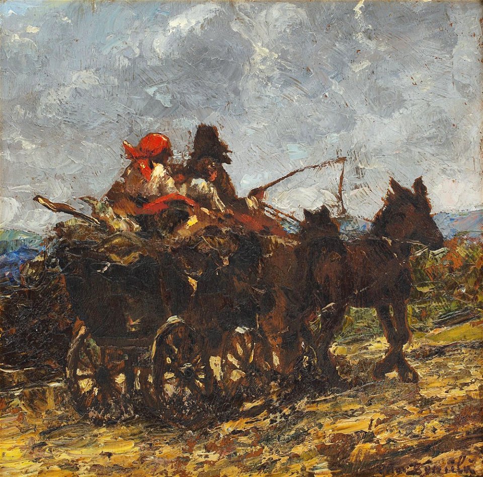 Octav Bancila - Intoarcerea de la targ