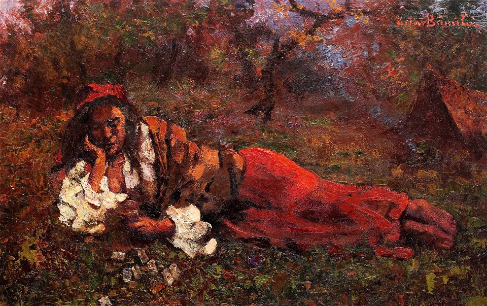 Octav Bancila - Tigancusa odihnindu-se