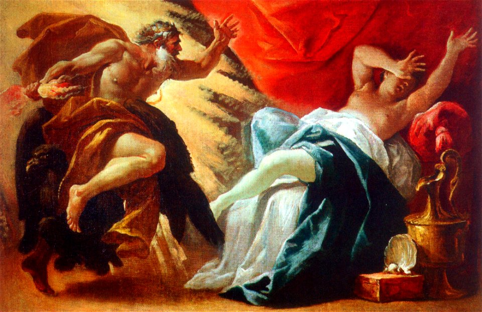 Odoardo Perini - Jupiter and Semele