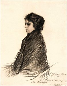 Obrera catalana - Ramón Casas Carbó