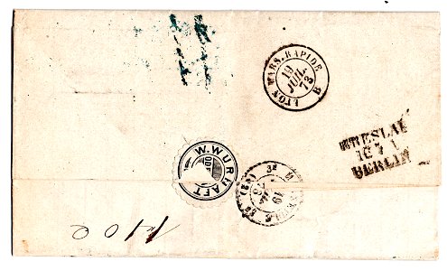 Odessa - Marseille 1873-07-02 cover reverse