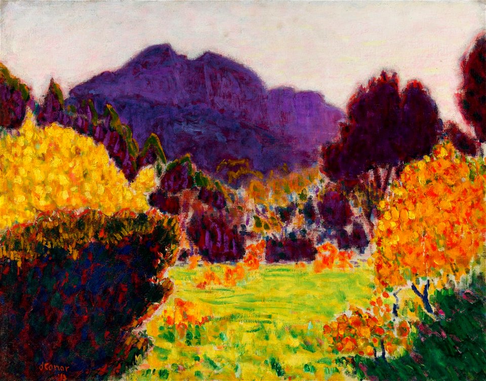 Le Cap Canail, Cassis by Roderic O'Conor