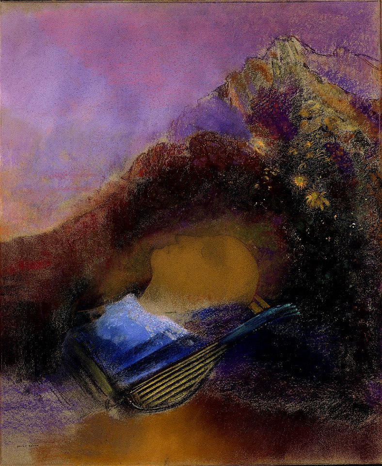 Odilon Redon - Orpheus