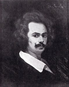 Octav Bancila - Autoportret din perioada 1896 - 1898