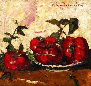 Octav Bancila - Natura statica cu legume