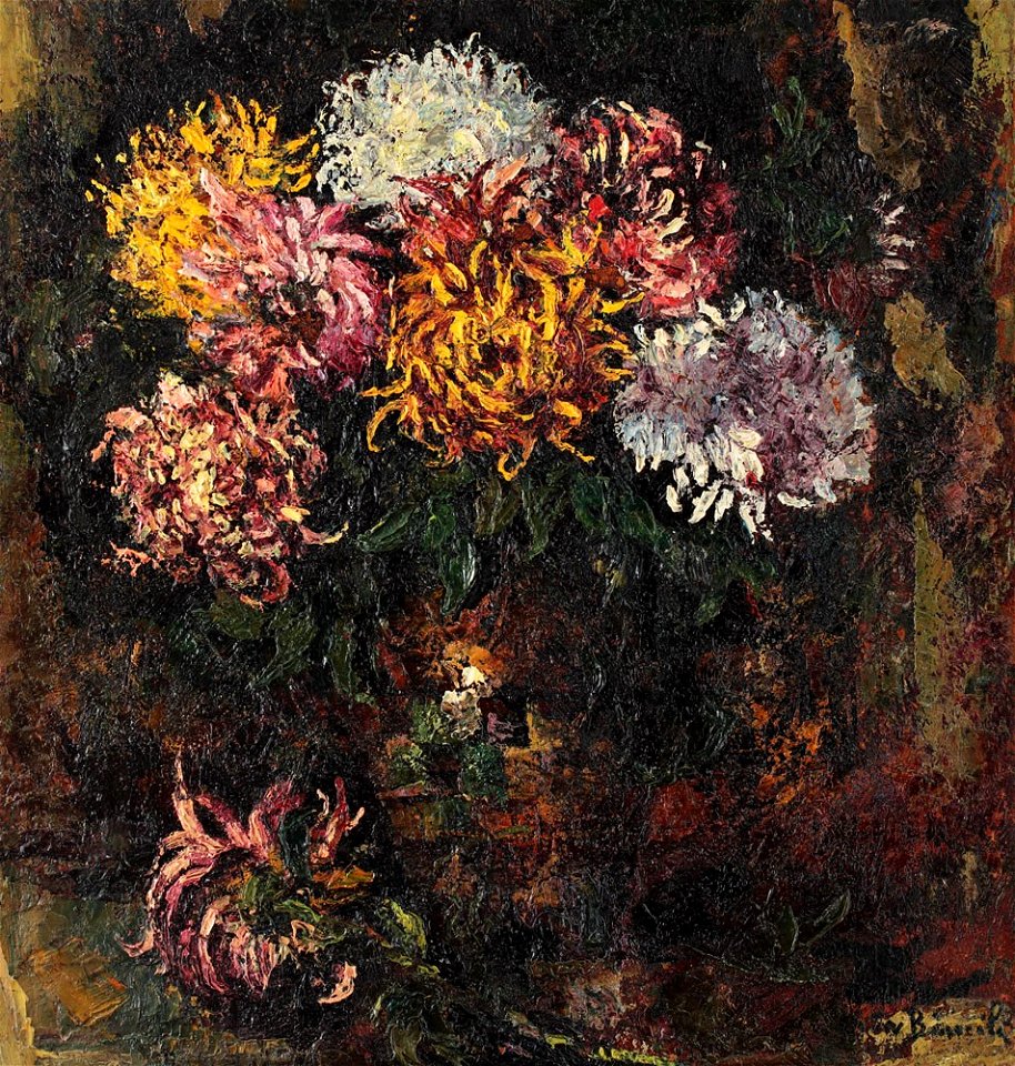 Octav Bancila - Vas cu crizanteme