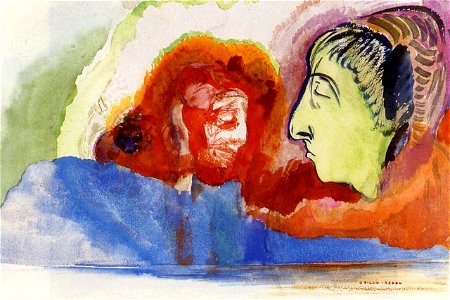 Odilon Redon - La vision de Dante
