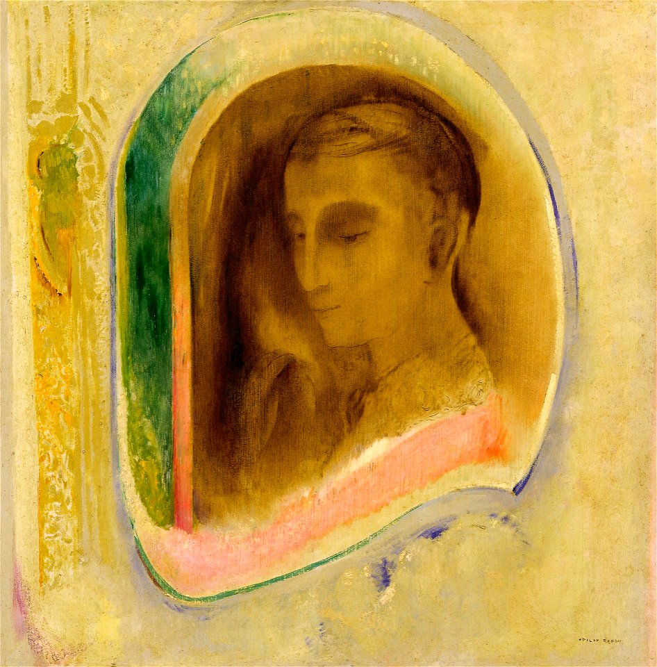 Odilon Redon - Silence - 63.74 - Minneapolis Institute of Arts