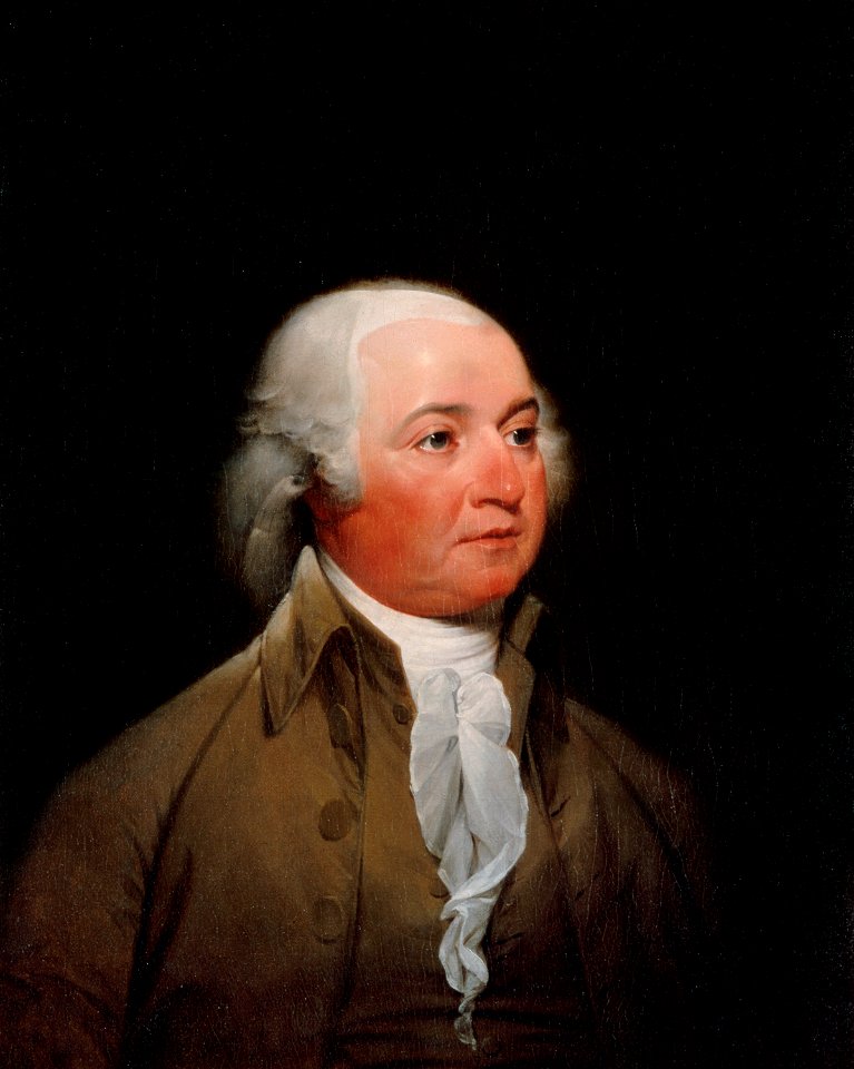 Official Presidential portrait of John Adams (by John Trumbull, circa 1792)