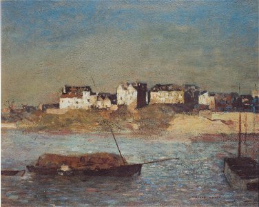 Odilon Redon - Port en Bretagne