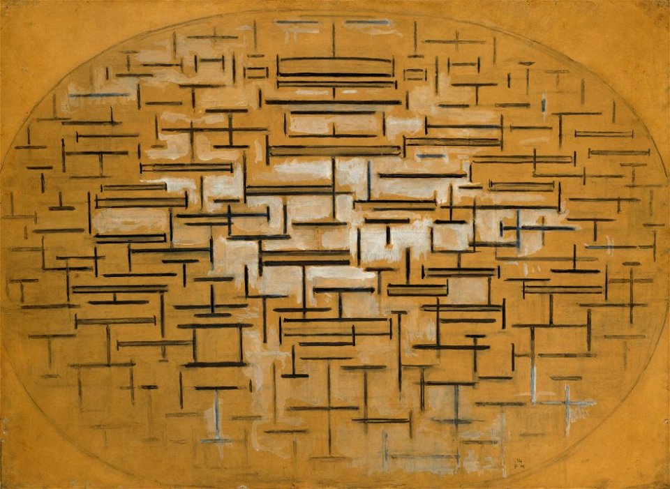 Ocean 5, 1915, Mondrian