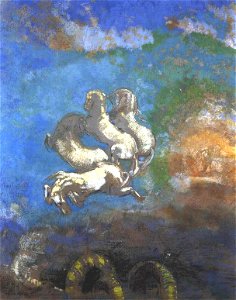 Odilon Redon - Der Wagen des Apolls