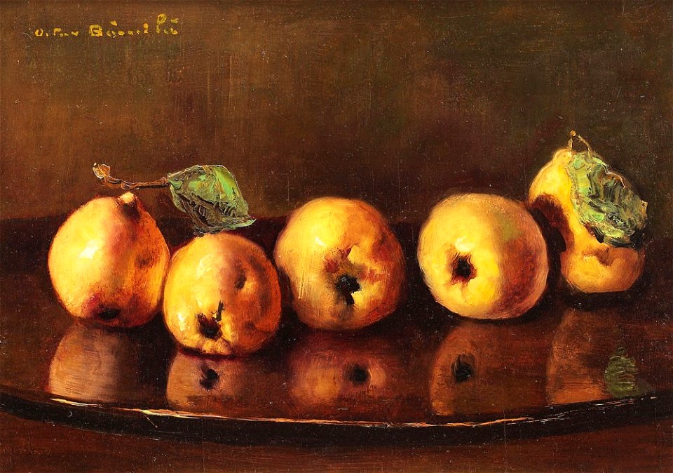 Octav Bancila - Natura statica cu gutui (1)