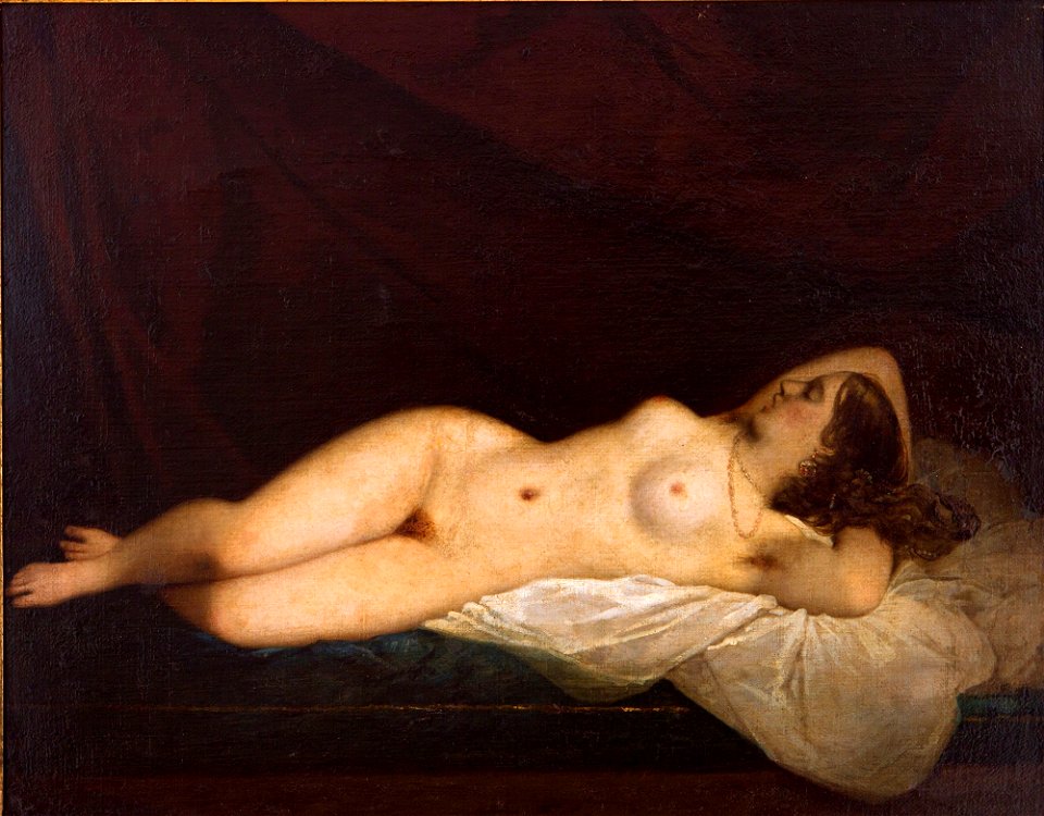Odalisca Oriental - Raymond Monvoisin