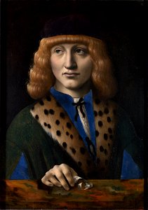 Marco d'Oggiono - The Archinto Portrait (National Gallery, London)