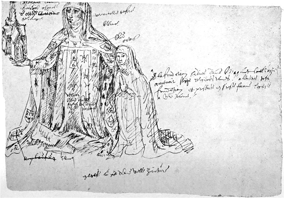 Of Six Mediaeval Women face099