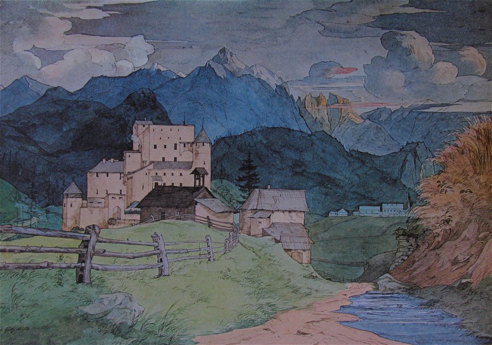 Oehme Schloss Naudersberg 1825
