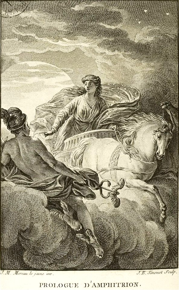 Oeuvres de Molière -Amphitryon - Bret - Jean-Baptiste Simonet