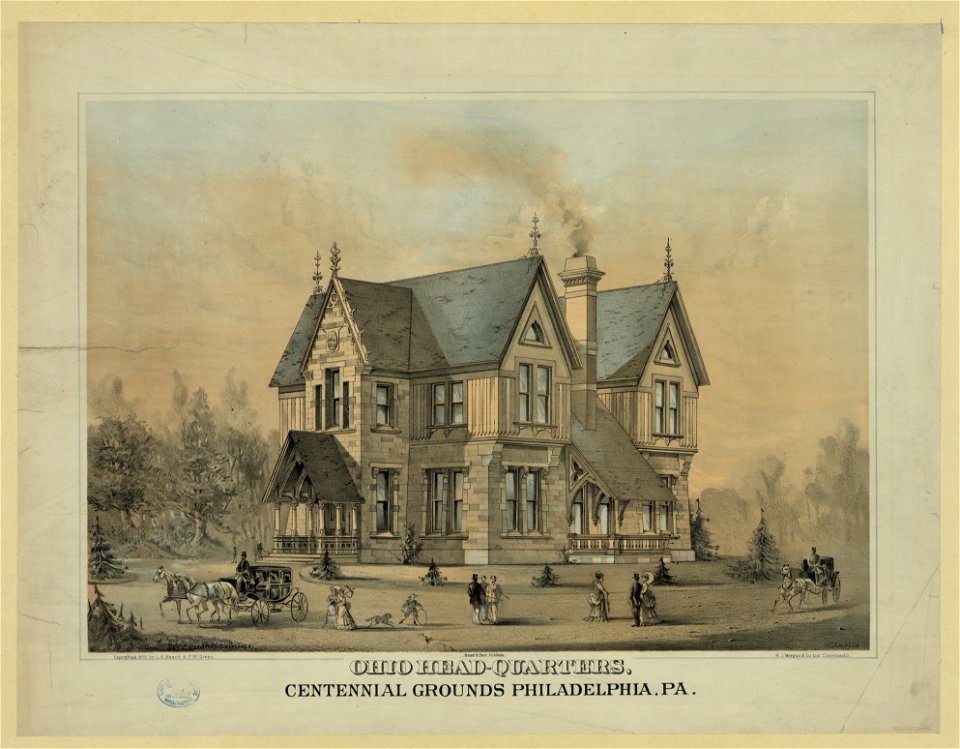 Ohio head-quarters, centennial grounds Philadelphia, PA LCCN2003672961