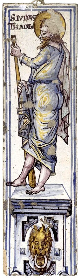 Ofenkachel Winterthur 17Jh Judas Thaddäus