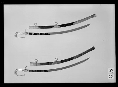 Officerssabel, Frankrike 1809-1818, tillåten modell, Sverige - Livrustkammaren - 77821