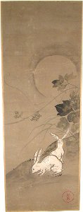 Ogata Kōrin - Rabbits - 08.148.2 - Metropolitan Museum of Art