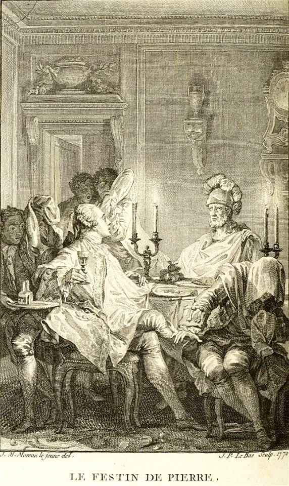 Oeuvres de Molière -Le Festin de Pierre - Bret - Jacques-Philippe Le Bas