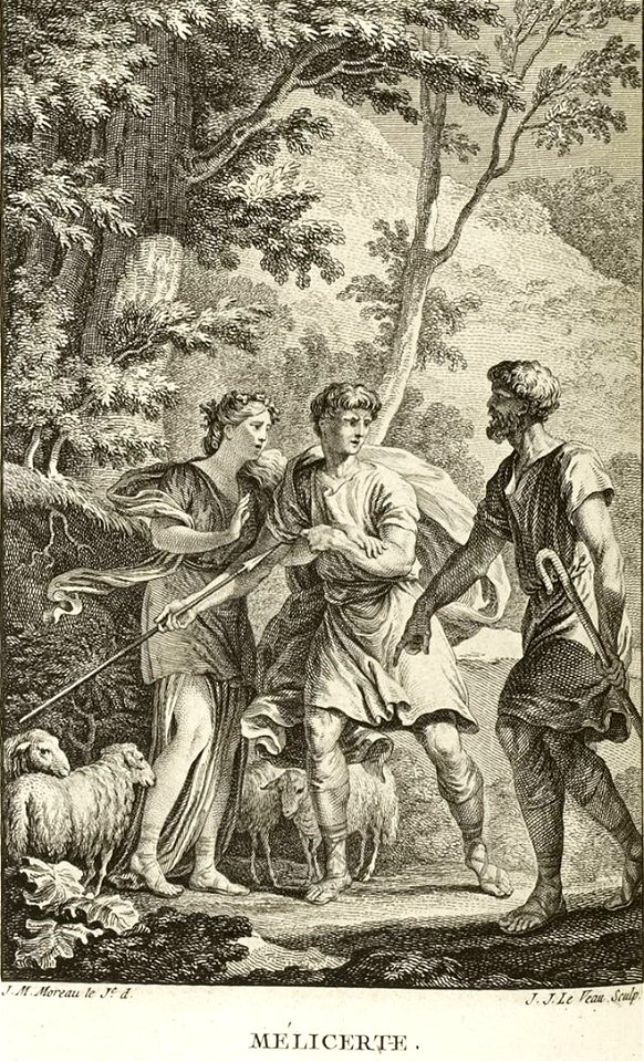 Oeuvres de Molière -Mélicerte - Bret - Jean-Jacques Le Veau