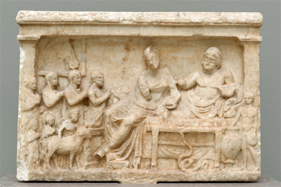 Offering to a hero or a god Ny Carlsberg Glyptotek IN1594