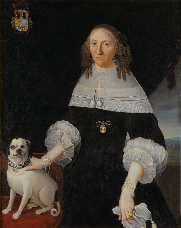 Okänd - Beata Sparre af Rossvik, gift Rosenhane (1618-1672), Ulrika d.ä-s hovdam - NMNn 27 - Nationalmuseum