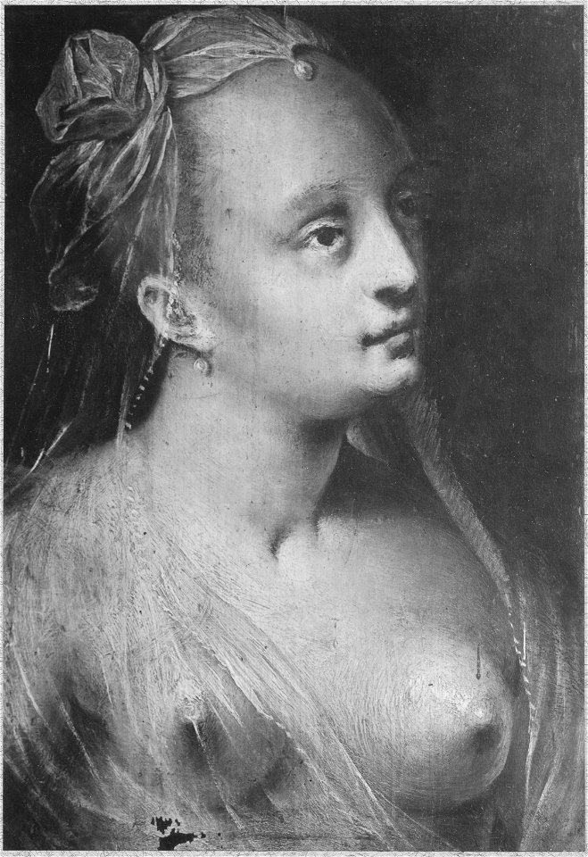 Okänd kvinna kallad Lucrezia Borgia - Nationalmuseum - 16217