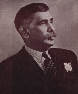 Official Photographic Portrait of Don Stephen Senanayaka (1884-1952). Free illustration for personal and commercial use.