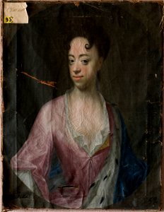 Okänd kvinna (Johann Salomon Wahl) - Nationalmuseum - 14764