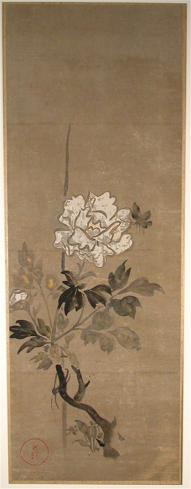 Ogata Kōrin - Flowers - 08.148.3 - Metropolitan Museum of Art