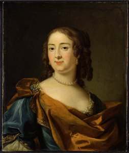 Okänd - Marie-Catherine-Hortense Desjardins de Villedieu-Mme de Villedieu, 1640-1692 - NMDrh 790 - Nationalmuseum
