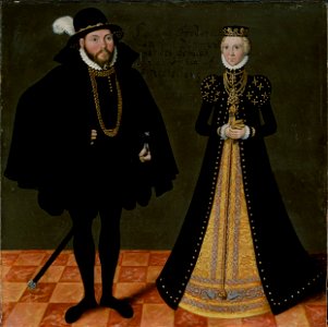 Okänt tyskt furstepar - Nationalmuseum - 14750