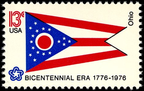 Ohio Bicentennial 13c 1976 issue