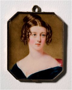 Okänd kvinna, troligen maka till mannen på NMB 2568 (William Egley) - Nationalmuseum - 117952
