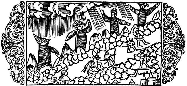 Olaus Magnus - On Statues in the Snowy Mountains