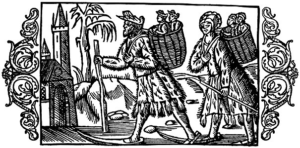 Olaus Magnus - On Christening of Children among the Forrest Dwellers